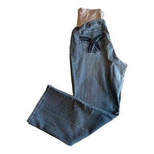Indigo Blue Maternity Jeans Size 1x